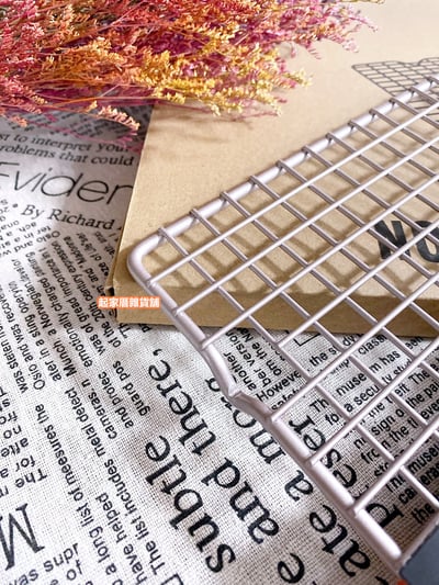 學廚Chefmade－香檳金方形散熱架（16吋）6