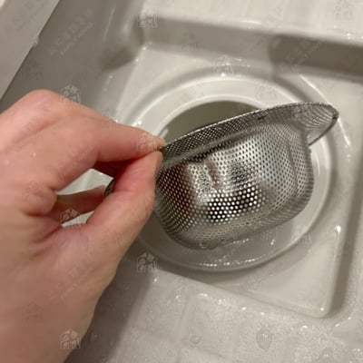 日本貝印KAI－18-8不銹鋼水槽濾網（13cm）7