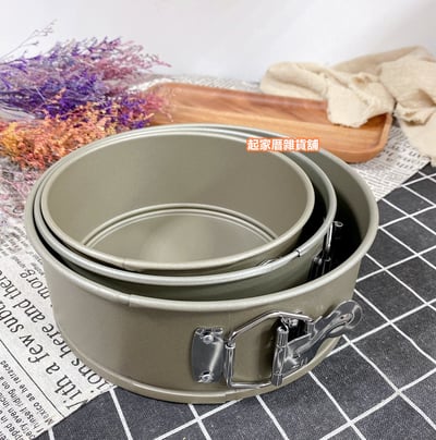 日本cakeland－扣環式不沾圓形蛋糕模7