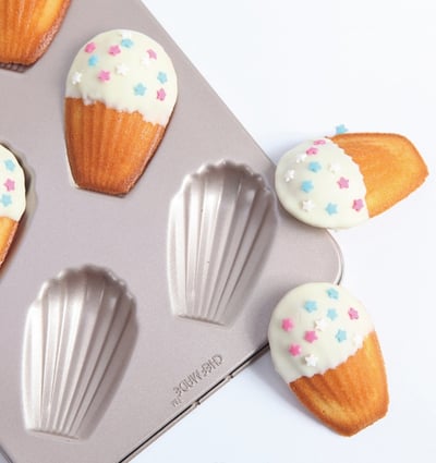 學廚Chefmade－香檳金6連瑪德蓮蛋糕模5