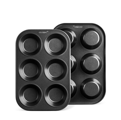 學廚Chefmade－不沾6連馬芬蛋糕模7