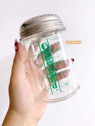 日本cakeland－計量洞洞粉罐（附蓋）250ml7