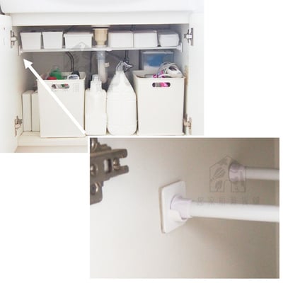 日本IB－免打孔伸縮桿支撐架7