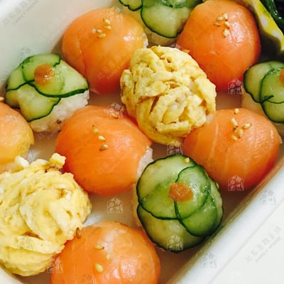 日本貝印KAI－三連圓球飯糰模型4