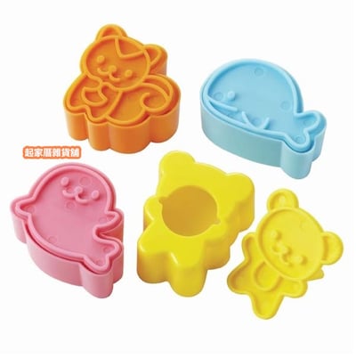 日本TORUNE m'sa－海洋 森林動物壓模4