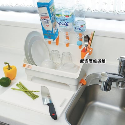 日本inomata－碗盤瀝水籃9