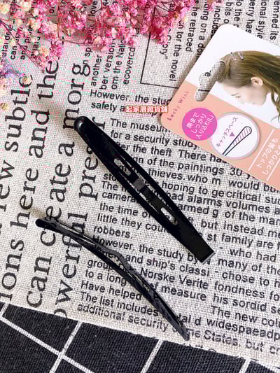 日本LUCKY－髮夾（大／2入）2