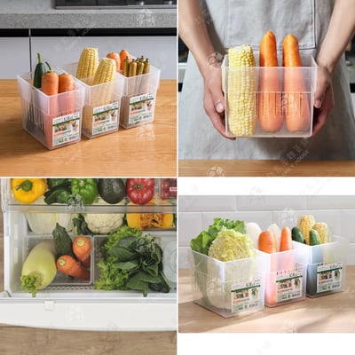 日本inomata－冰箱蔬果分類收納盒8