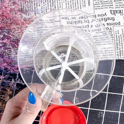 日本KAI貝印－透明麵粉篩8