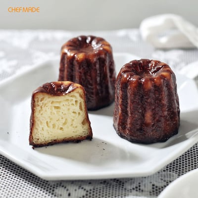 學廚Chefmade－香檳金不沾可麗露模（單入／4入）5