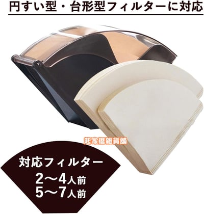 日本下村燕三条－防塵咖啡濾紙收納盒4