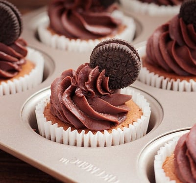 學廚Chefmade－香檳金12連馬芬蛋糕模3