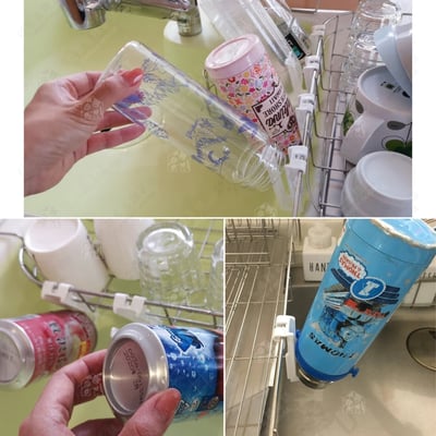 日本inomata－簡易瀝水杯架（2入）9