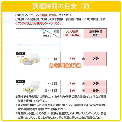 日本AKEBONO曙產業－溏心蛋微波器6