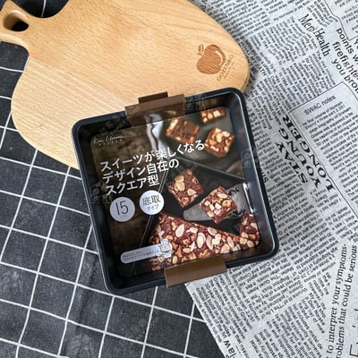 日本貝印KAI－方形不沾蛋糕模10