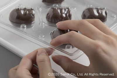 日本貝印KAI－角落生物立體巧克力模（5取）6