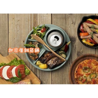 日本inomata－野餐派對分隔盤（圓形／方形）6