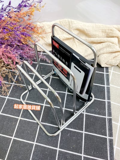 日本asvel－3格不鏽鋼砧板架（窄版）7