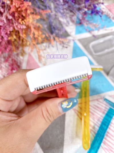 日本貝印KAI－CAN 果凍色美體刀（3入）5