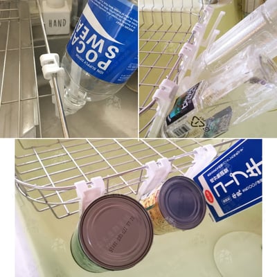 日本inomata－簡易瀝水杯架（2入）10