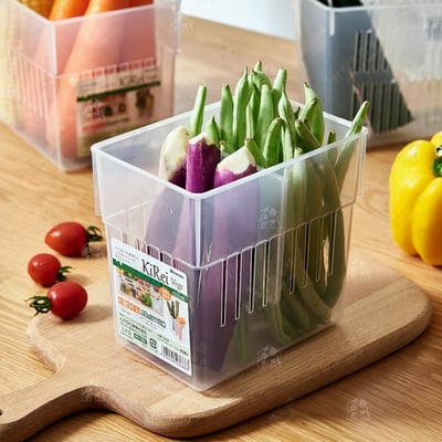 日本inomata－冰箱蔬果分類收納盒9