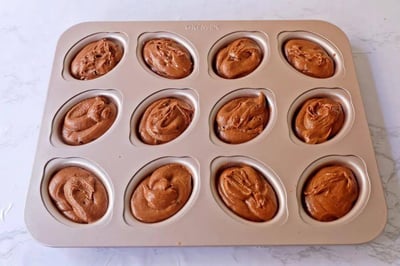 學廚Chefmade－香檳金12連橄欖球蛋糕模6