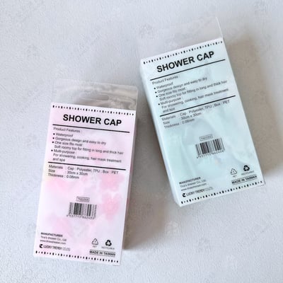 日本LUCKY－單層防水浴帽7