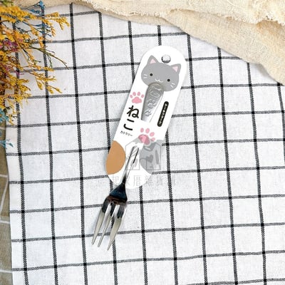 日本ECHO－貓咪鋼印餐具8