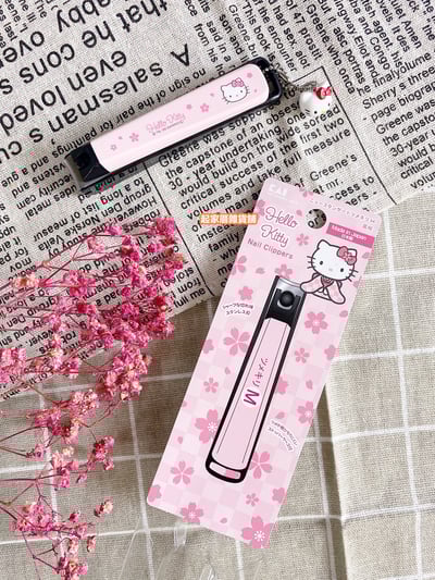 日本貝印KAI－Hello Kitty和風系列指甲刀（Ｍ／彎口）6