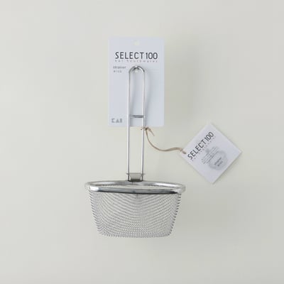 日本貝印KAI－SELECT100 18-8不鏽鋼可掛式濾網4