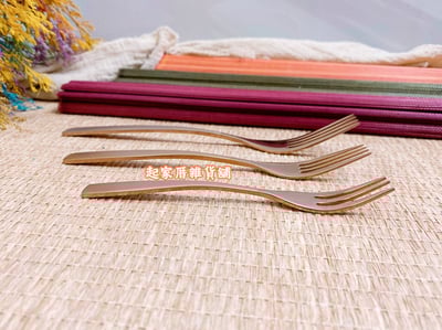 王樣－法國鍍鈦餐叉（大／中／小）5