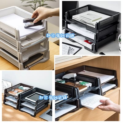 日本inomata－A4文件收納架6