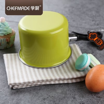 學廚Chefmade－迷你不沾牛奶鍋（粉／綠）5