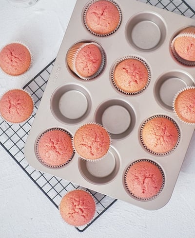 學廚Chefmade－香檳金12連馬芬蛋糕模1