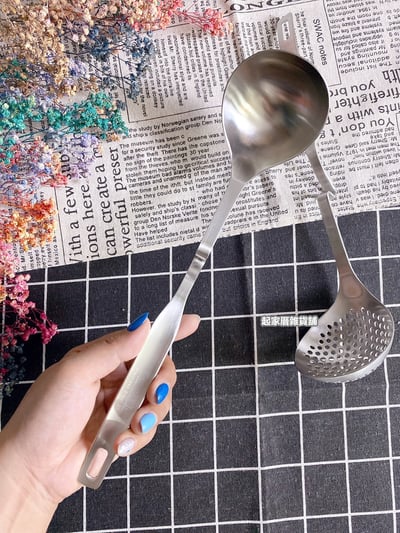 御膳坊厚匠－304不鏽鋼鍋緣可掛湯杓2