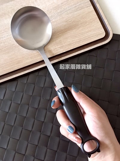 日本貝印KAI－貓咪圓湯杓6