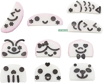 日本貝印KAI－海苔表情壓模（眨眼微笑款）2