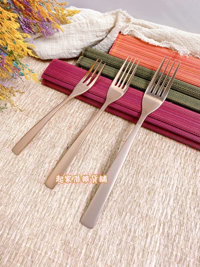 王樣－法國鍍鈦餐叉（大／中／小）3