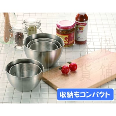 日本KAKUSEE－不鏽鋼料理碗6入6