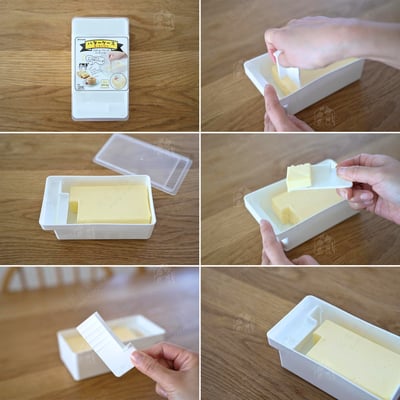 日本inomata－奶油切割保存盒（200g）10