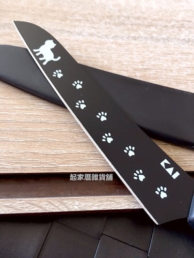 日本貝印KAI－貓咪水果刀附套（12cm）3