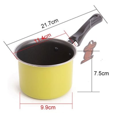 學廚Chefmade－迷你不沾牛奶鍋（粉／綠）8