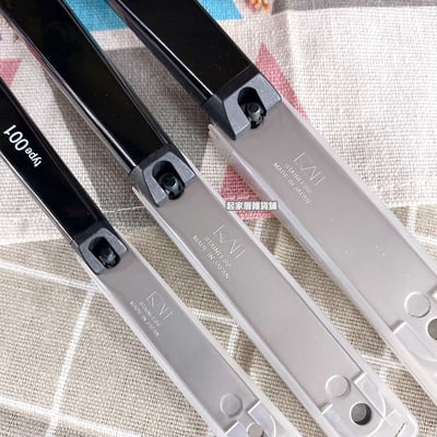 日本貝印KAI－type001 黑色指甲刀（S彎口／M彎口／L平口）4