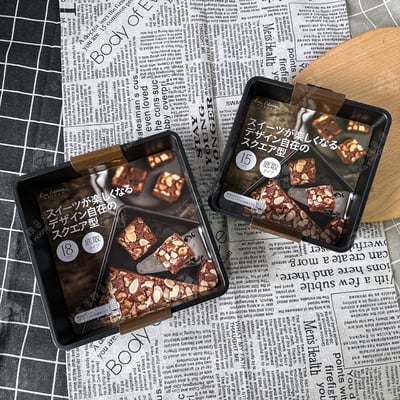 日本貝印KAI－方形不沾蛋糕模9