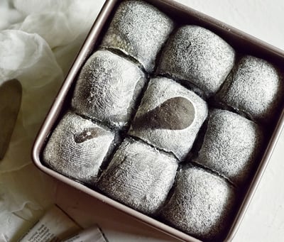 學廚Chefmade－香檳金不沾活底正方形蛋糕模（8吋）6