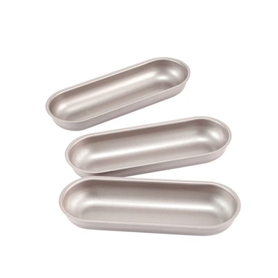 學廚Chefmade－香檳金不沾熱狗堡模（7吋）9