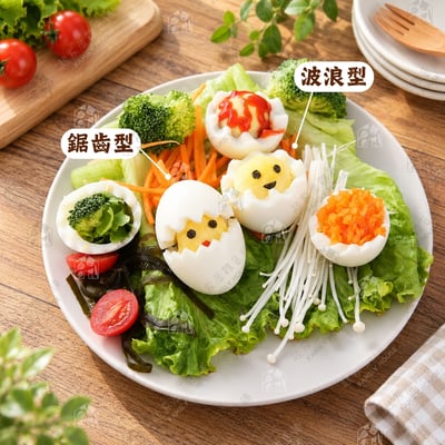 日本小久保KOKUBO－造型切蛋器（2入）4