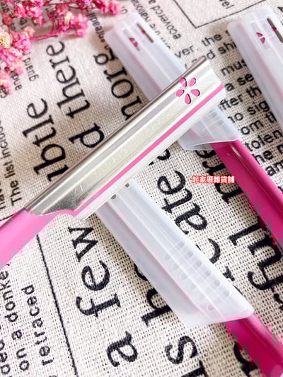 日本KAI貝印－紅色鐵柄修眉刀（不安全／專業用）3