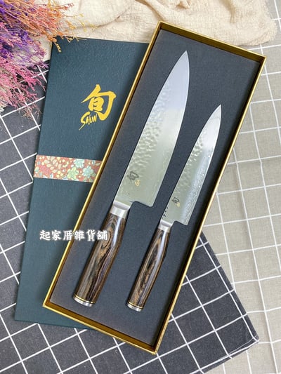 日本貝印 旬 Shun－槌目龍紋主廚刀禮盒組（2支組）7