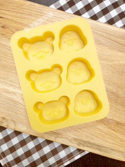 日本貝印KAI－拉拉熊矽膠模全系列4